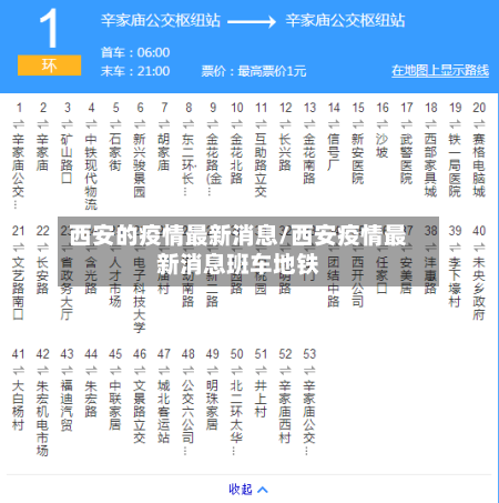 西安的疫情最新消息/西安疫情最新消息班车地铁-第1张图片