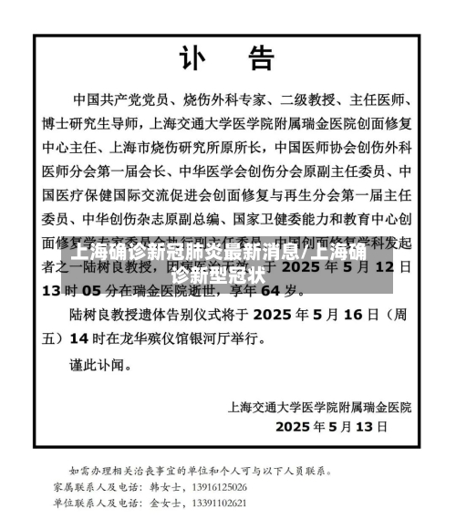 上海确诊新冠肺炎最新消息/上海确诊新型冠状-第3张图片