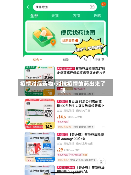 疫情对症药物/对抗疫情的药出来了吗-第1张图片