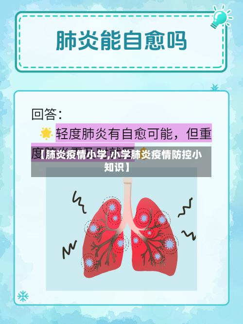 【肺炎疫情小学,小学肺炎疫情防控小知识】-第2张图片