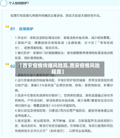 【西安疫情传播风险高,西安疫情风险程度】-第1张图片