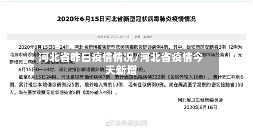 河北省昨日疫情情况/河北省疫情今天新增-第3张图片