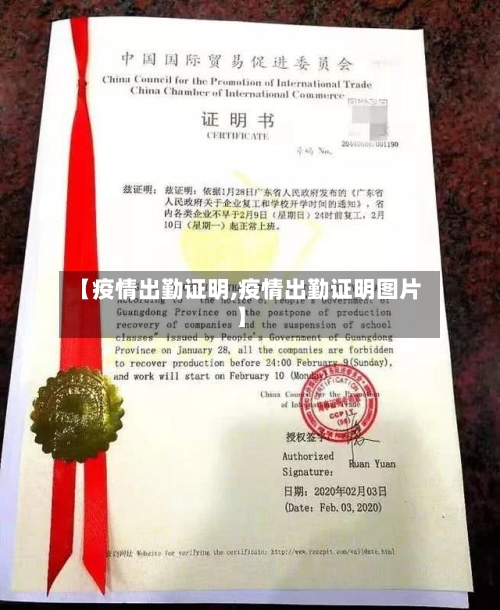 【疫情出勤证明,疫情出勤证明图片】-第2张图片