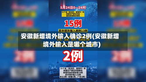 安徽新增境外输入确诊2例(安徽新增境外输入是哪个城市)-第1张图片