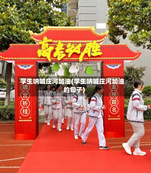 学生呐喊庄河加油(学生呐喊庄河加油的句子)-第1张图片